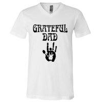 Grateful Dad V-Neck T-Shirt