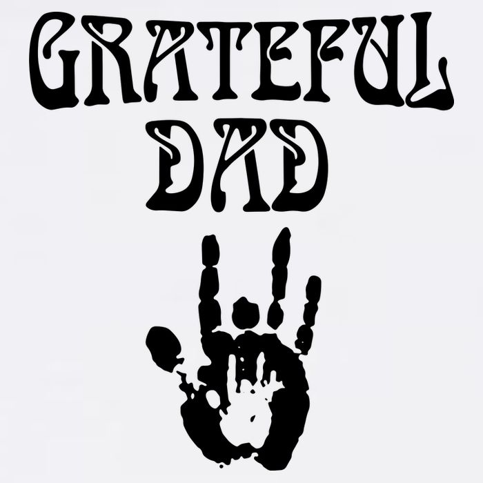 Grateful Dad Button