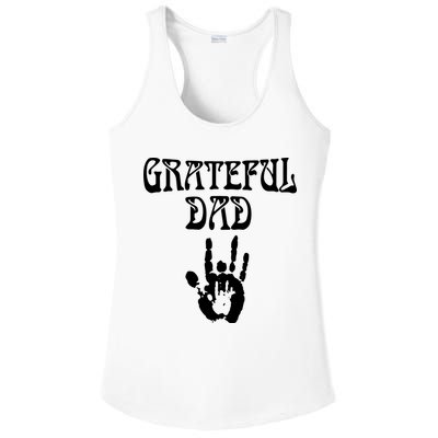 Grateful Dad Ladies PosiCharge Competitor Racerback Tank