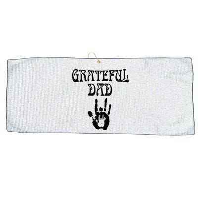 Grateful Dad Large Microfiber Waffle Golf Towel