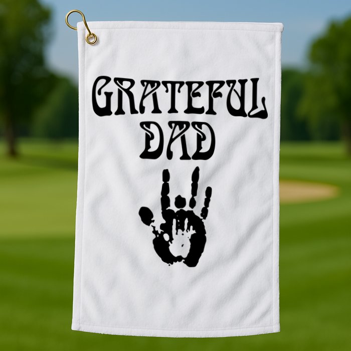 Grateful Dad Golf Towel