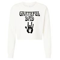 Grateful Dad Cropped Pullover Crew