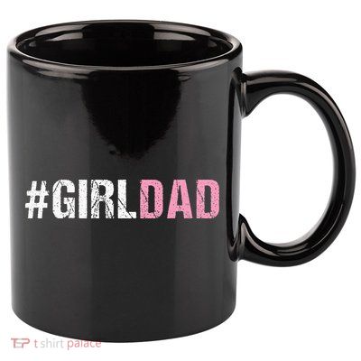 Girl Dad 11oz C Handle Ceramic Mug