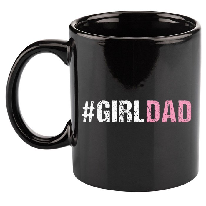 Girl Dad 11oz C Handle Ceramic Mug