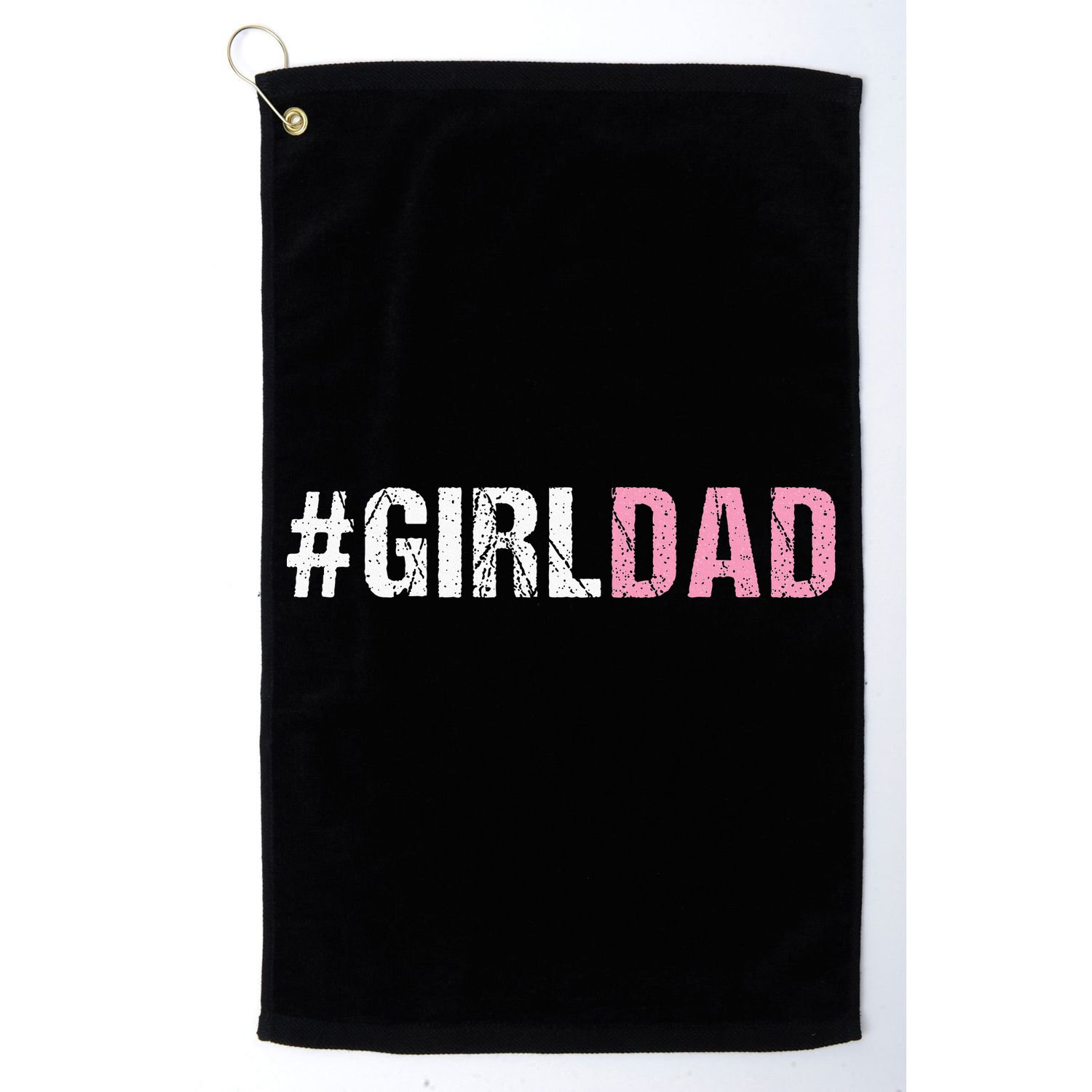 Girl Dad Golf Towel