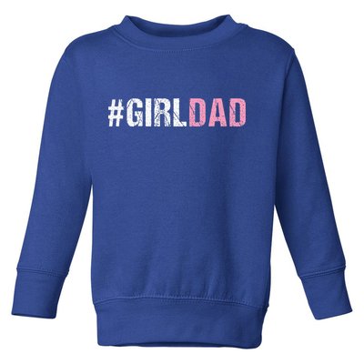Girl Dad Toddler Sweatshirt