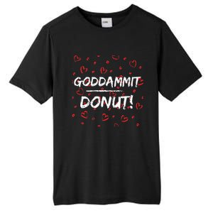 Goddammit Donut Tall Fusion ChromaSoft Performance T-Shirt