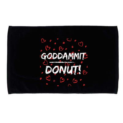 Goddammit Donut Microfiber Hand Towel