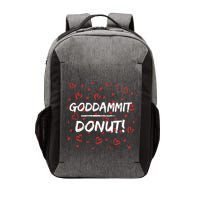 Goddammit Donut Vector Backpack
