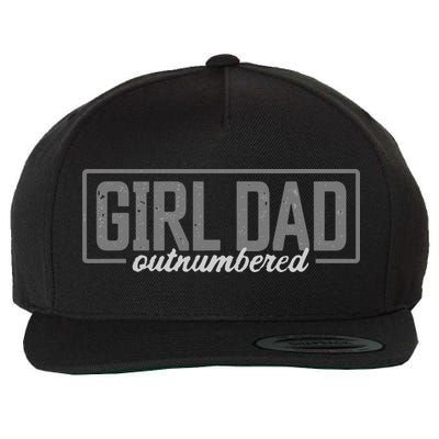 Girl Dad Wool Snapback Cap