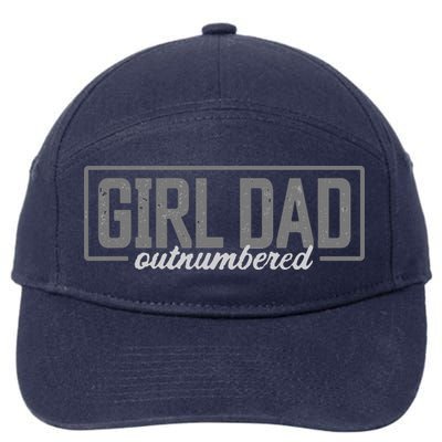 Girl Dad 7-Panel Snapback Hat
