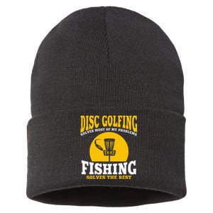 Great Disc Golf And Fishing Gift Sustainable Knit Beanie