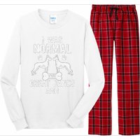 Great Dane Gift Lover Owner I Was Normal Two Dogs Ago Long Sleeve Pajama Set