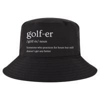 Golfer Definition Golf Cool Comfort Performance Bucket Hat