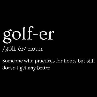 Golfer Definition Golf T-Shirt