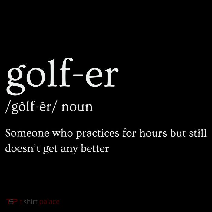 Golfer Definition Golf Button