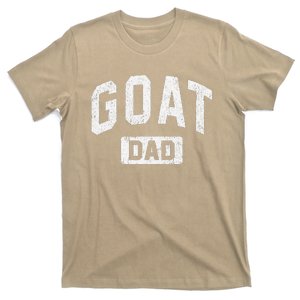 Goat Dad G.O.A.T. Gym Workout Fathers Day Gift T-Shirt