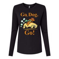 Go Dog Go Essential Womens Cotton Relaxed Long Sleeve T-Shirt