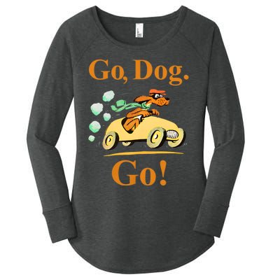 Go Dog Go Essential Women's Perfect Tri Tunic Long Sleeve Shirt