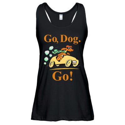 Go Dog Go Essential Ladies Essential Flowy Tank