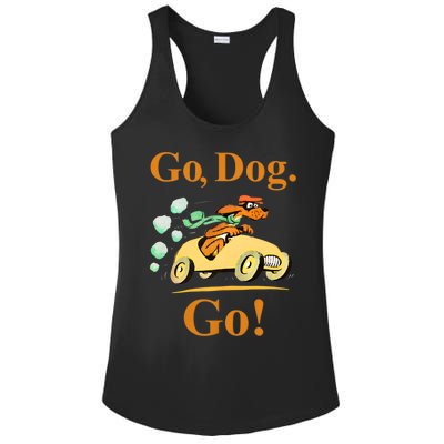 Go Dog Go Essential Ladies PosiCharge Competitor Racerback Tank