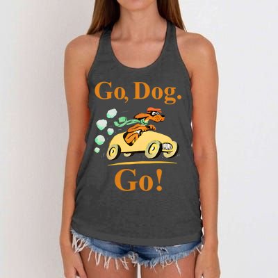 Go Dog Go Essential Women's Knotted Racerback Tank