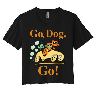 Go Dog Go Essential Women's Crop Top Tee