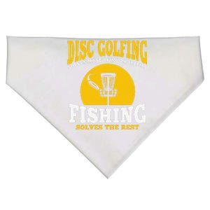 Great Disc Golf And Fishing Gift USA-Made Doggie Bandana