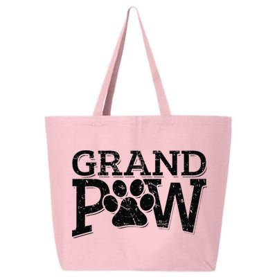 Grandpaw Dog Grandpa Grand Paw Gifts Men Dad Father 25L Jumbo Tote