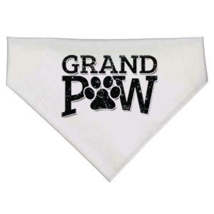 Grandpaw Dog Grandpa Grand Paw Gifts Men Dad Father USA-Made Doggie Bandana