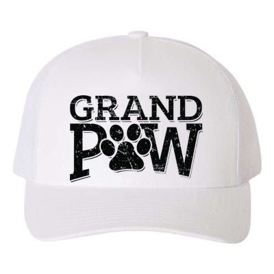 Grandpaw Dog Grandpa Grand Paw Gifts Men Dad Father Yupoong Adult 5-Panel Trucker Hat
