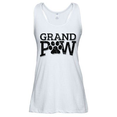 Grandpaw Dog Grandpa Grand Paw Gifts Men Dad Father Ladies Essential Flowy Tank