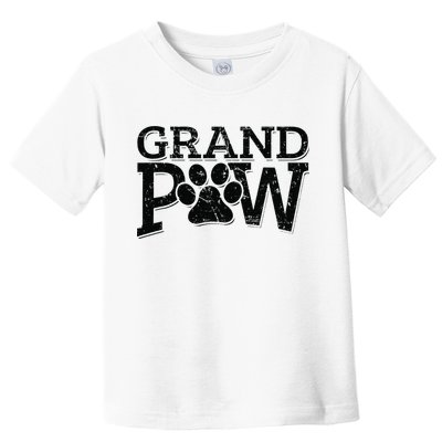 Grandpaw Dog Grandpa Grand Paw Gifts Men Dad Father Toddler T-Shirt