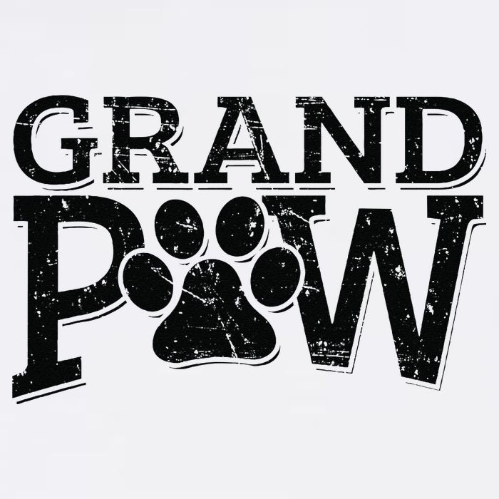 Grandpaw Dog Grandpa Grand Paw Gifts Men Dad Father Kids Sweatshirt