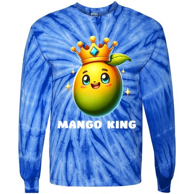 Go Dad Gos Fruit Lover Go King Meaningful Gift Tie-Dye Long Sleeve Shirt