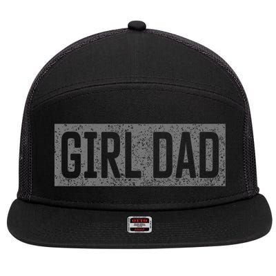 Girl Dad 7 Panel Mesh Trucker Snapback Hat