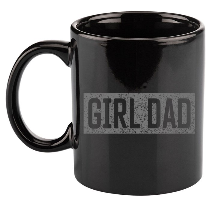 Girl Dad 11oz C Handle Ceramic Mug