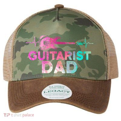 Guitarist Dad Legacy Tie Dye Trucker Hat