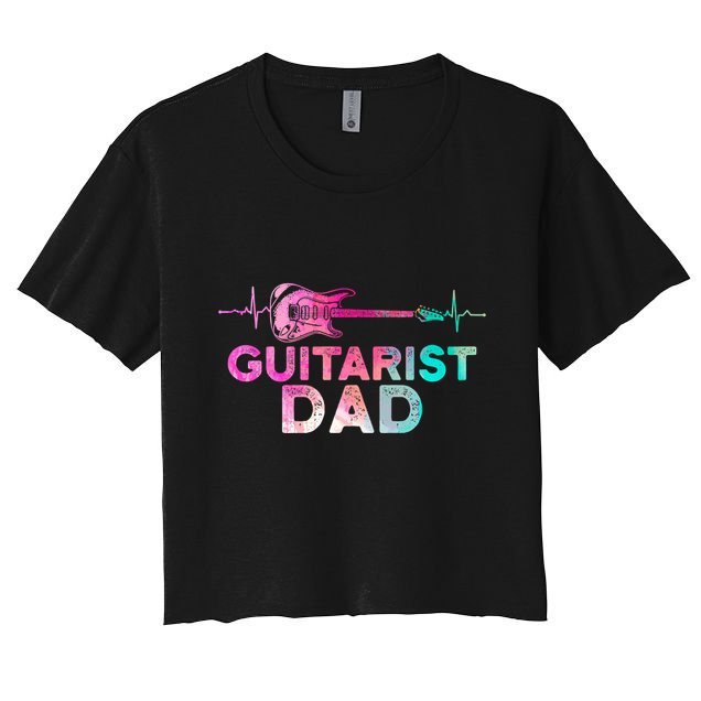 Guitarist Dad Crop Top