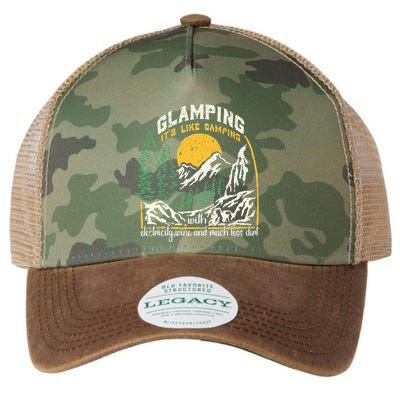 Glamping Definition Glamper Its Like Camping Spark Campers Legacy Tie Dye Trucker Hat