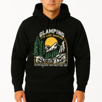 Glamping Definition Glamper Its Like Camping Spark Campers Hoodie