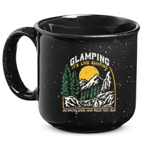 Glamping Definition Glamper Its Like Camping Spark Campers 15oz Campfire Ceramic Mug