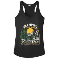 Glamping Definition Glamper Its Like Camping Spark Campers Ladies PosiCharge Competitor Racerback Tank