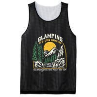 Glamping Definition Glamper Its Like Camping Spark Campers Mesh Reversible Basketball Jersey Tank