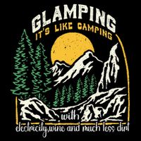 Glamping Definition Glamper Its Like Camping Spark Campers Mesh Reversible Basketball Jersey Tank
