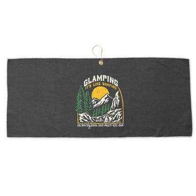 Glamping Definition Glamper Its Like Camping Spark Campers Large Microfiber Waffle Golf Towel
