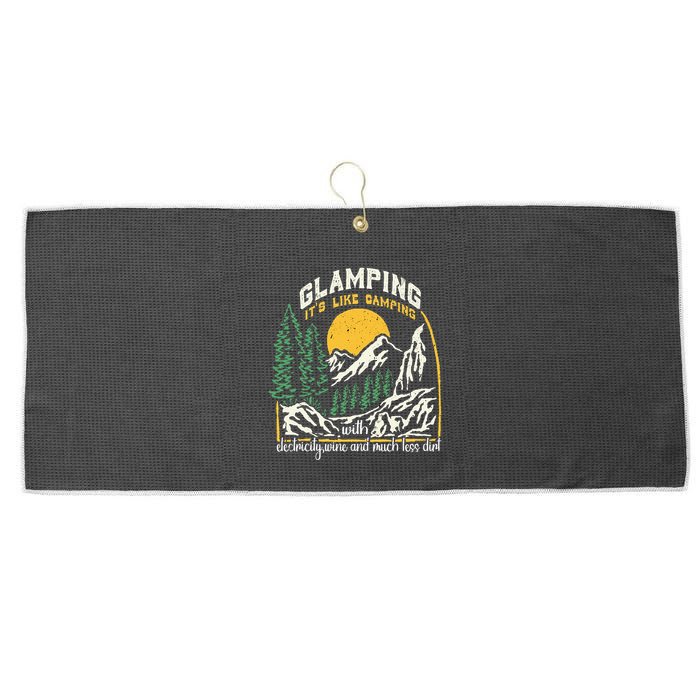 Glamping Definition Glamper Its Like Camping Spark Campers Large Microfiber Waffle Golf Towel