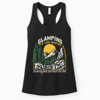Glamping Definition Glamper Its Like Camping Spark Campers Womens Tank Top