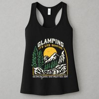 Glamping Definition Glamper Its Like Camping Spark Campers Womens Tank Top