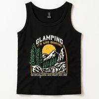 Glamping Definition Glamper Its Like Camping Spark Campers Tank Top